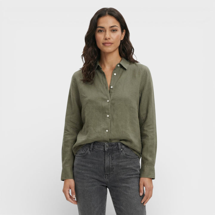 Chemise Lin Ample Femme Intemporelle