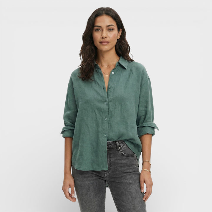 Chemise Lin Ample Femme Intemporelle