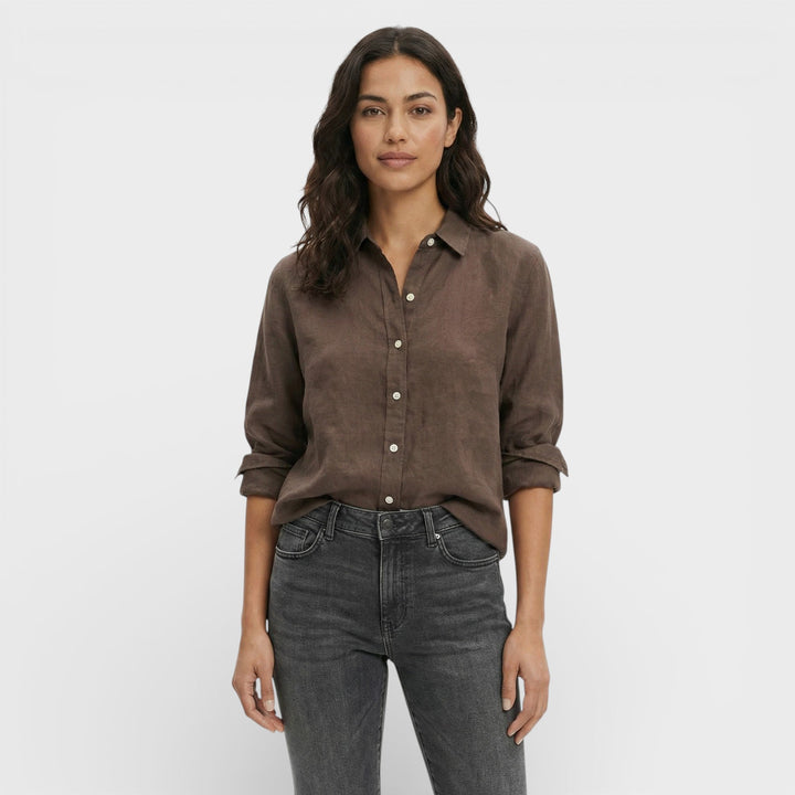 Chemise Lin Ample Femme Intemporelle