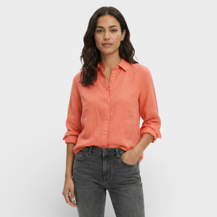 Chemise Lin Ample Femme Intemporelle