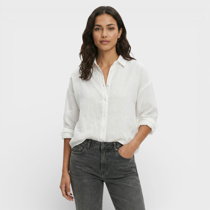 Chemise Lin Ample Femme Intemporelle