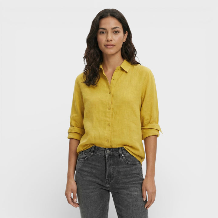 Chemise Lin Ample Femme Intemporelle