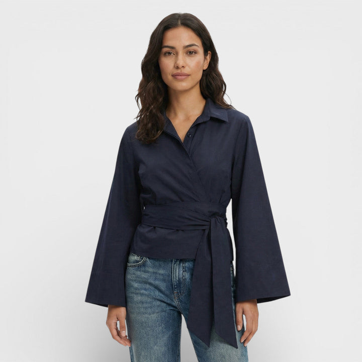 Chemise Courte Polo Femme Élégante