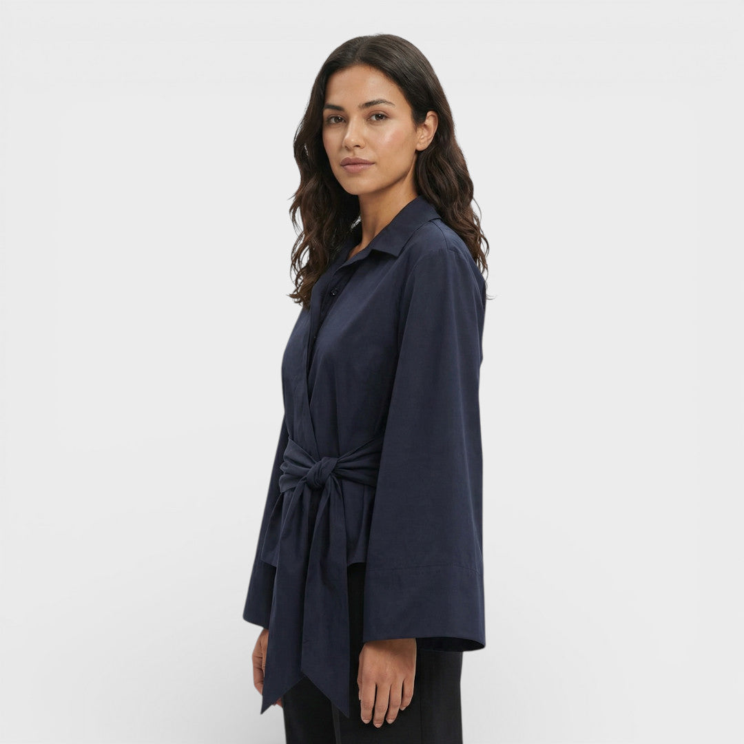 Chemise Courte Polo Femme Élégante