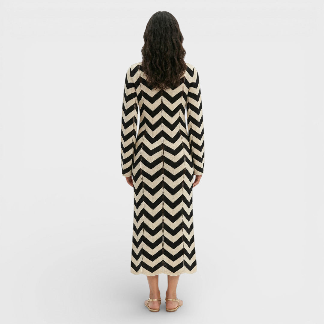 Robe en Maille Élégante Femme