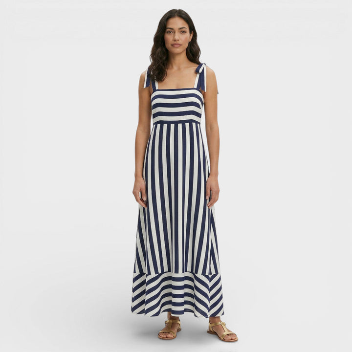 Robe Longue Imprimée Ligne A