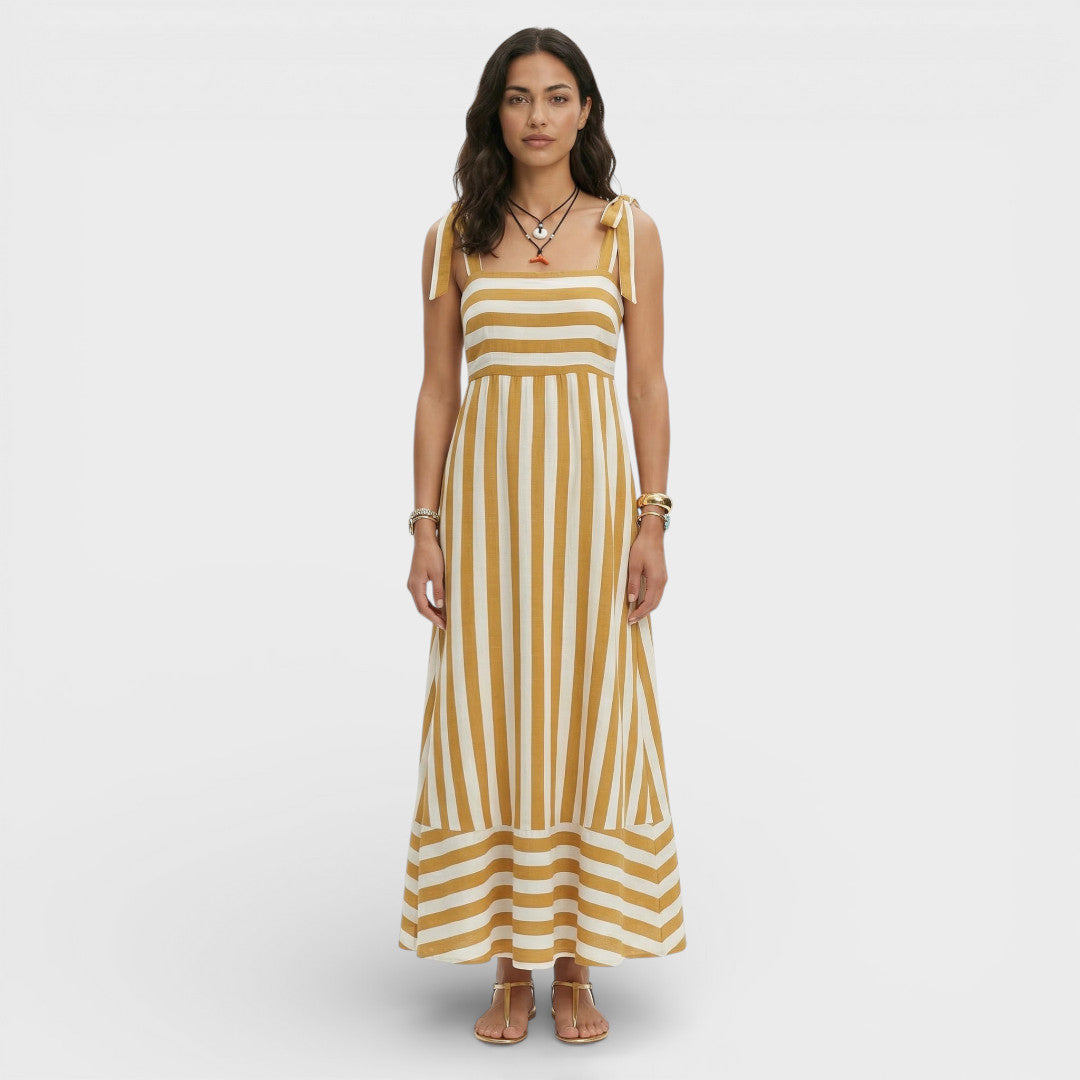Robe Longue Imprimée Ligne A