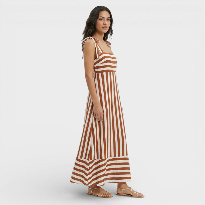 Robe Longue Imprimée Ligne A
