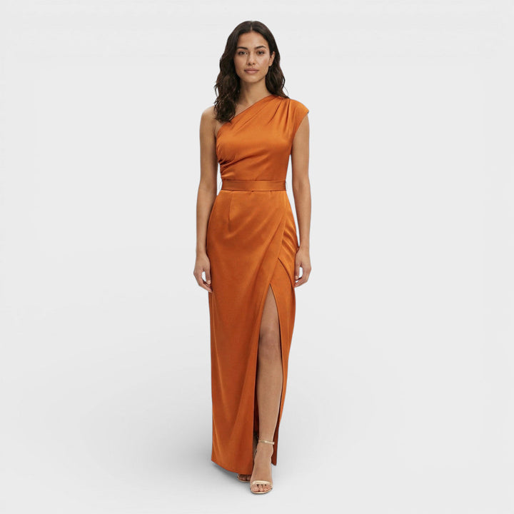 Robe Longue Femme Une Épaule