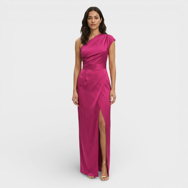 Robe Longue Femme Une Épaule