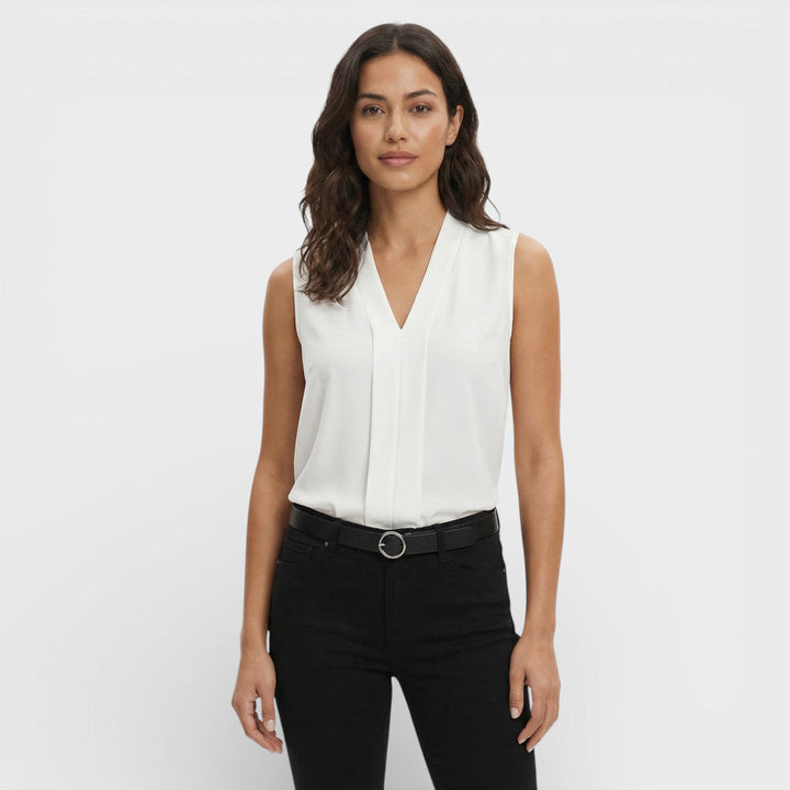 Blouse Sans Manches Femme Ample