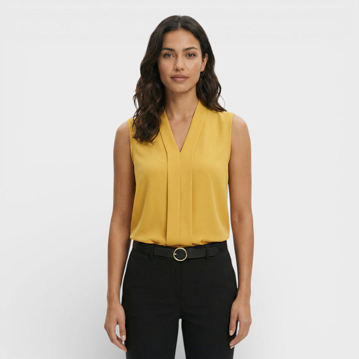 Blouse Sans Manches Femme Ample