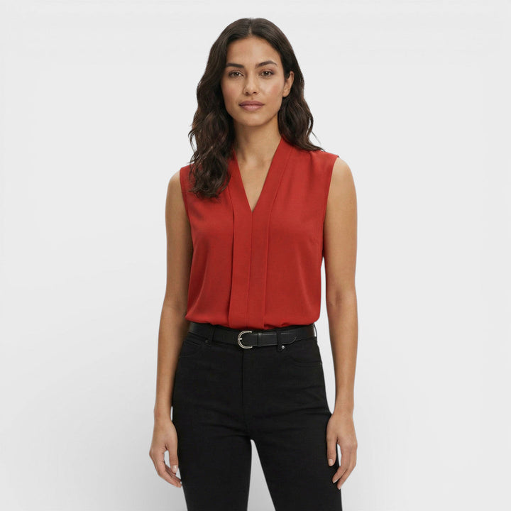 Blouse Sans Manches Femme Ample