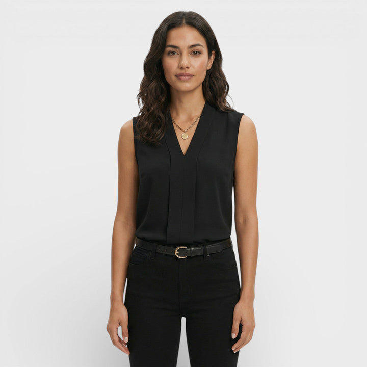 Blouse Sans Manches Femme Ample