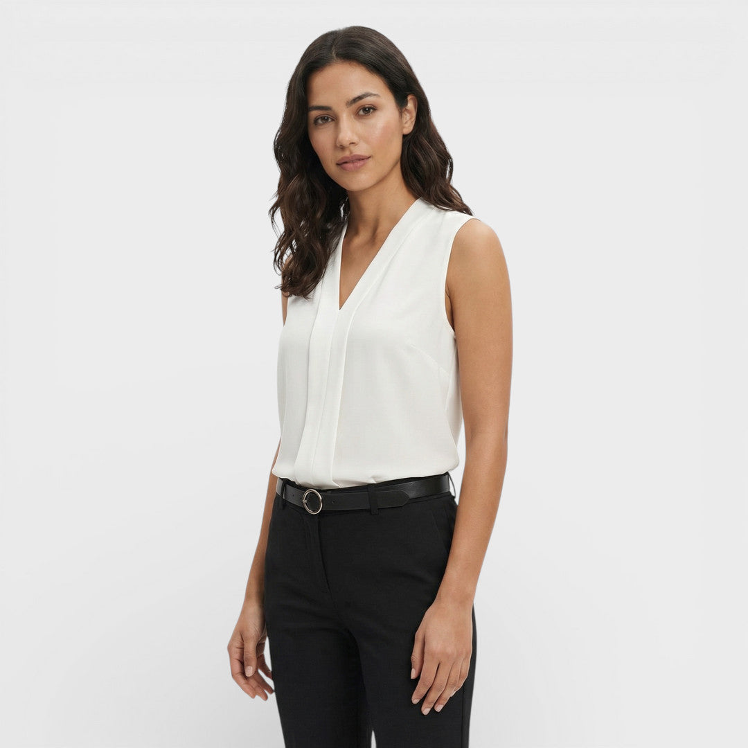 Blouse Sans Manches Femme Ample