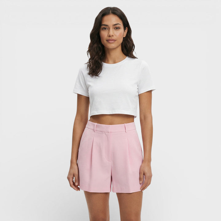 Short Vintage Taille Haute Femme