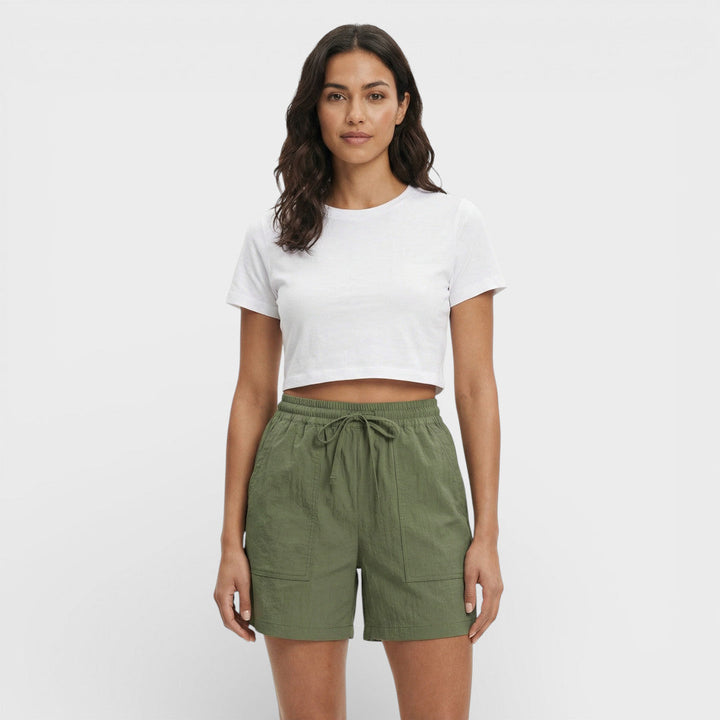 Short Femme Taille Haute Ample