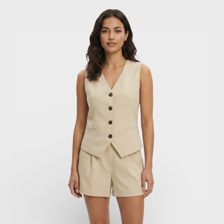 Ensemble Gilet Et Shorts Femme