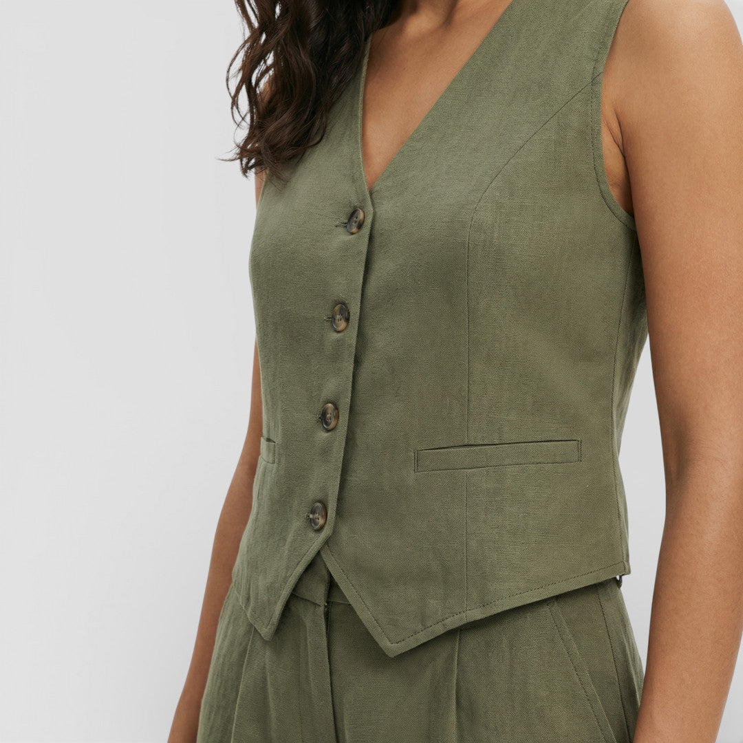 Ensemble Gilet Et Shorts Femme