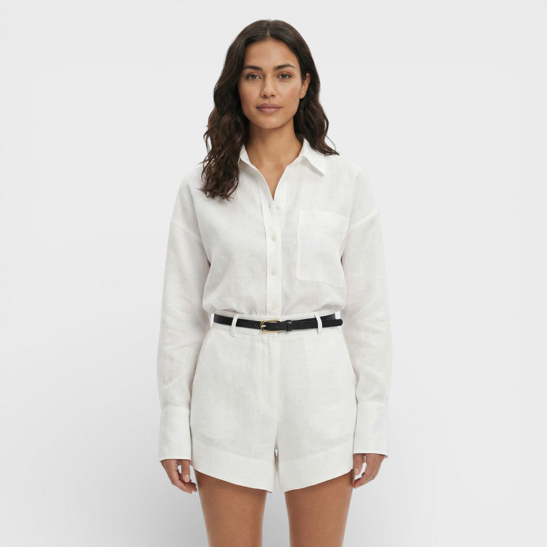 Ensemble Femme Chemise Et Shorts