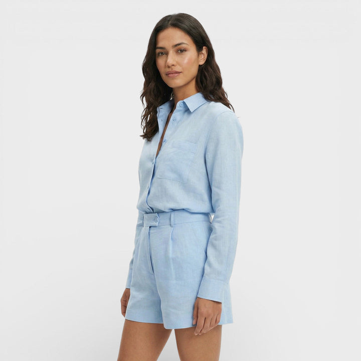 Ensemble Femme Chemise Et Shorts