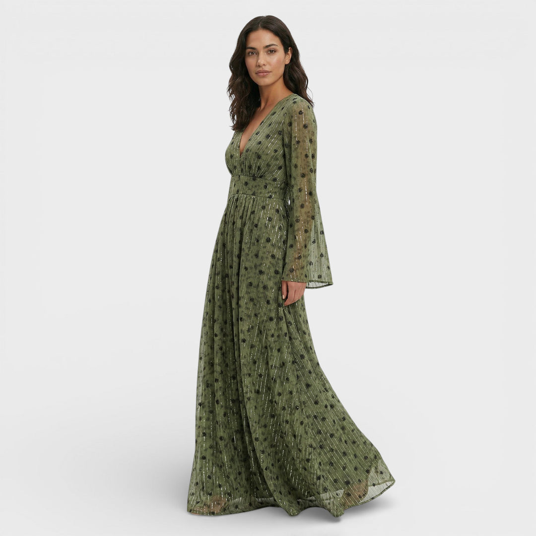 Robe Maxi Bohème Décolleté V