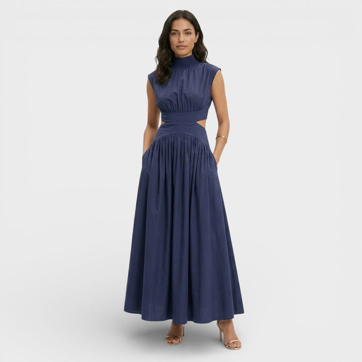 Robe Maxi Formelle Sans Manches