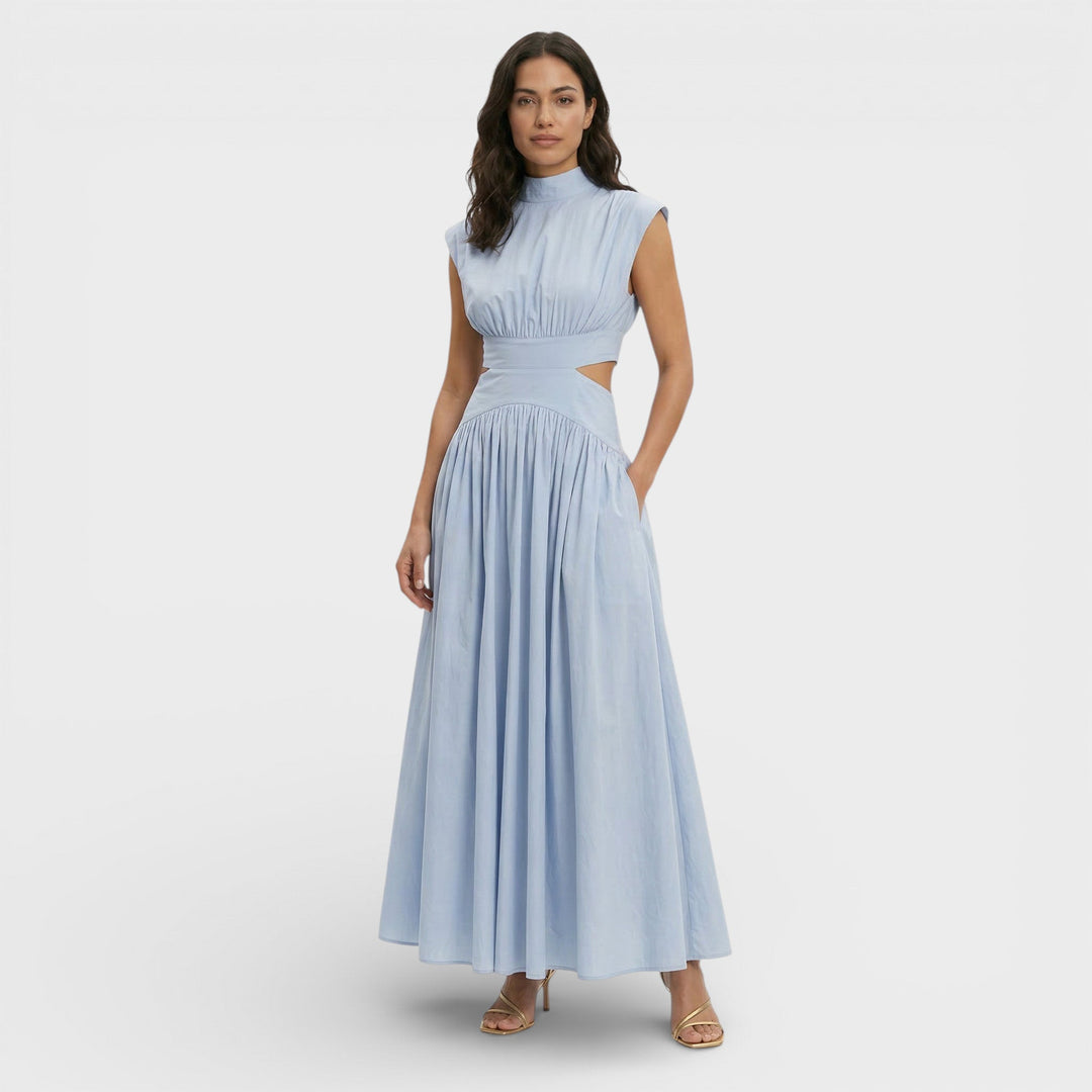 Robe Maxi Formelle Sans Manches