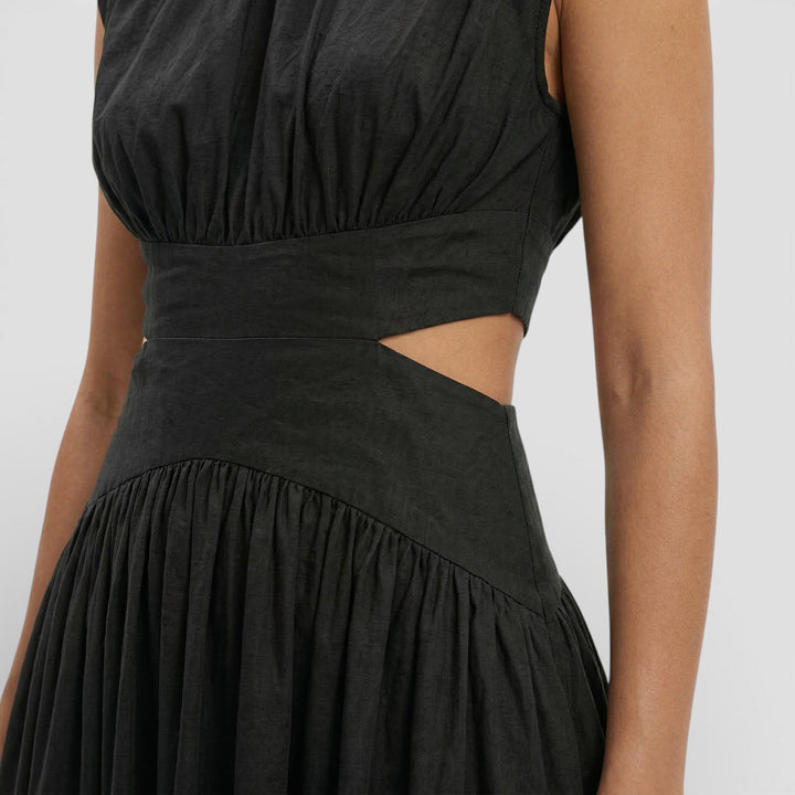 Robe Maxi Formelle Sans Manches