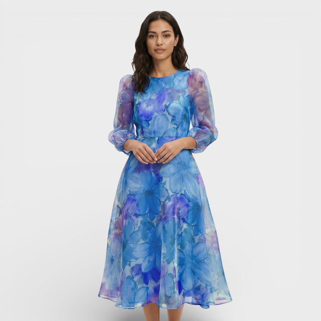 Robe Midi Florale Invitée Mariage