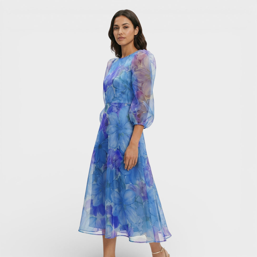 Robe Midi Florale Invitée Mariage