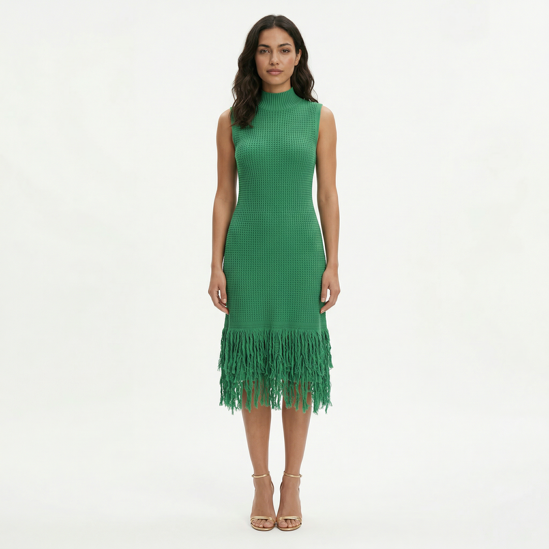 Robe Midi Soirée Sans Manches
