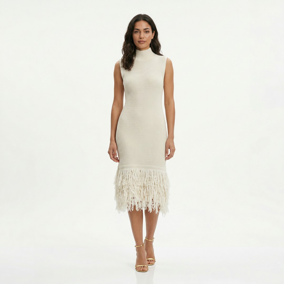 Robe Midi Soirée Sans Manches