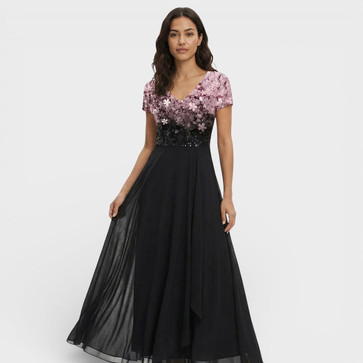 Robe Maxi Florale Invitée de Mariage