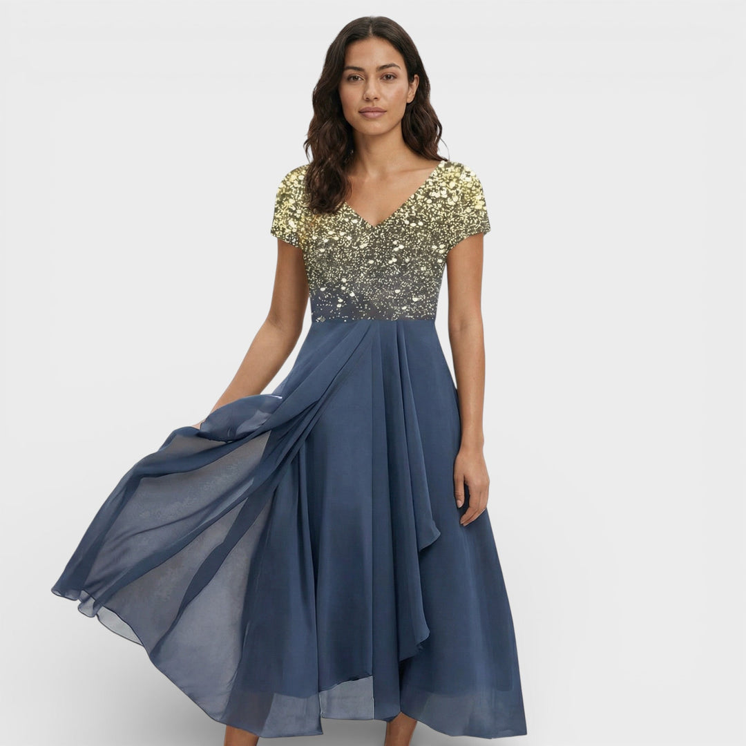 Robe Maxi Florale Invitée de Mariage