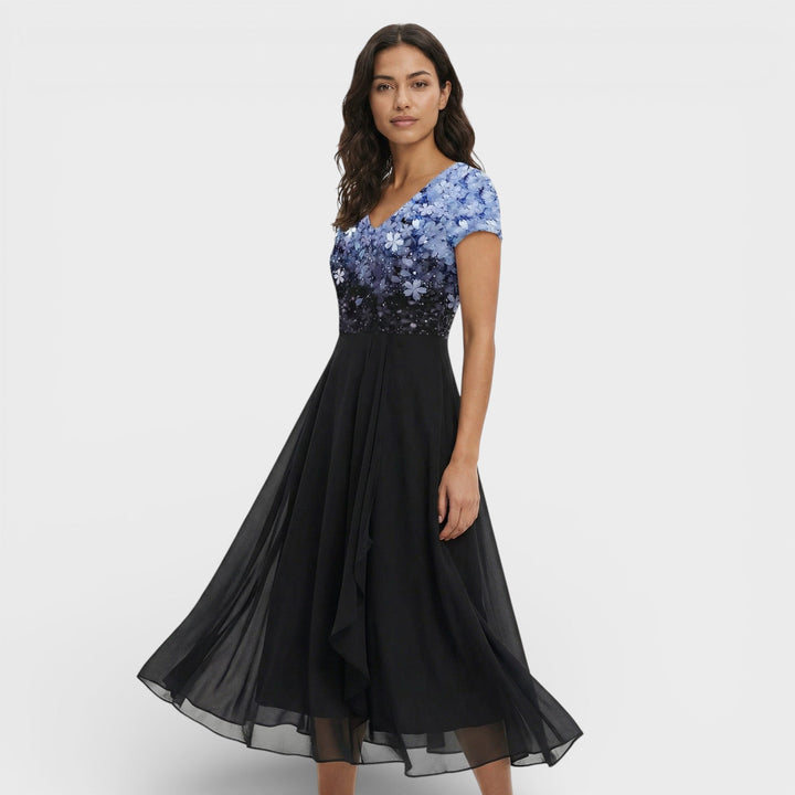 Robe Maxi Florale Invitée de Mariage
