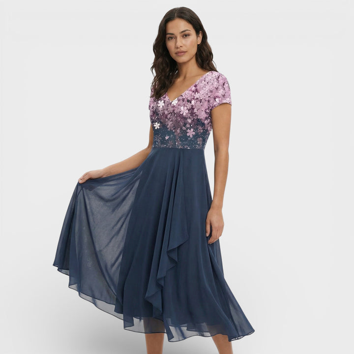 Robe Maxi Florale Invitée de Mariage