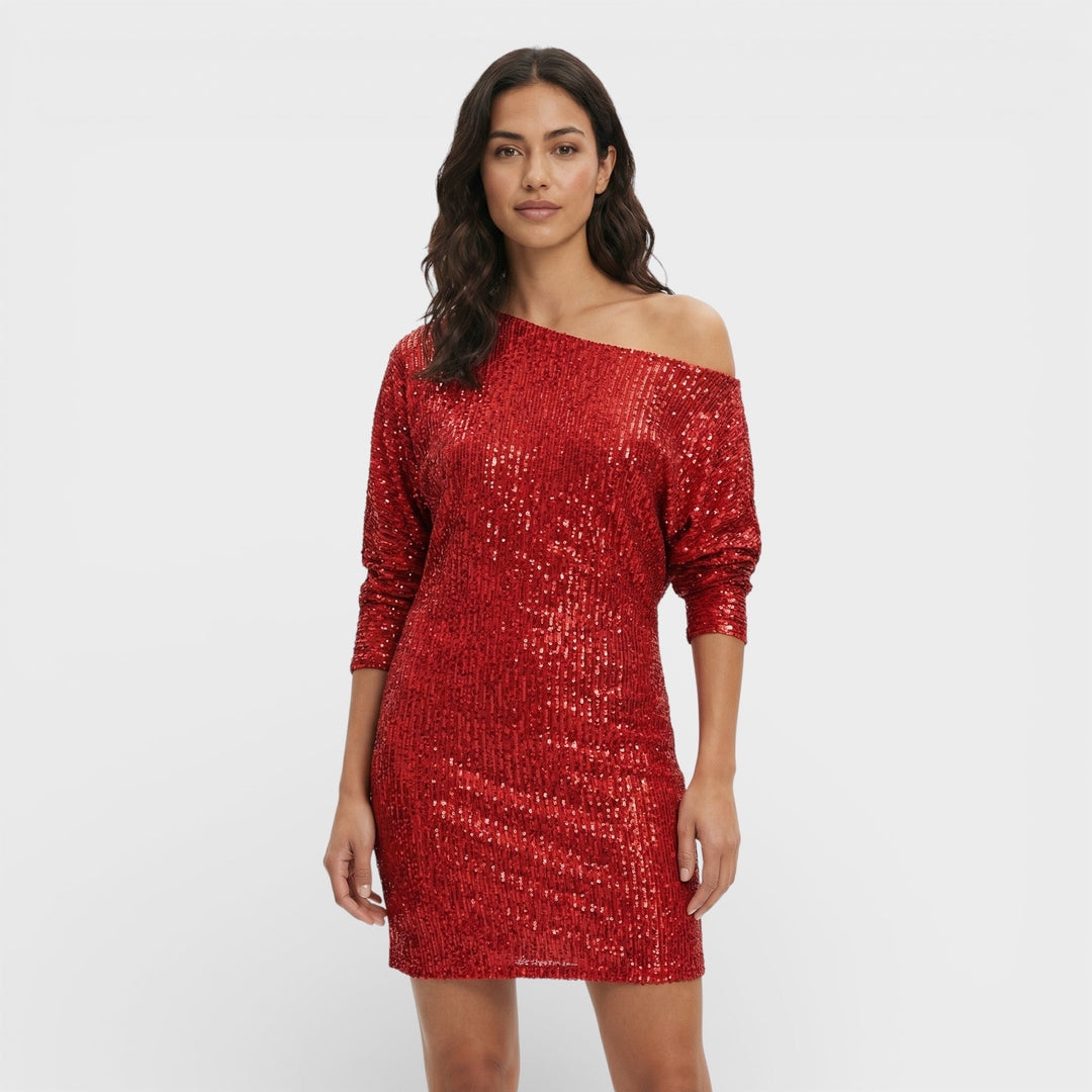 Robe Mini Paillettes Soirée