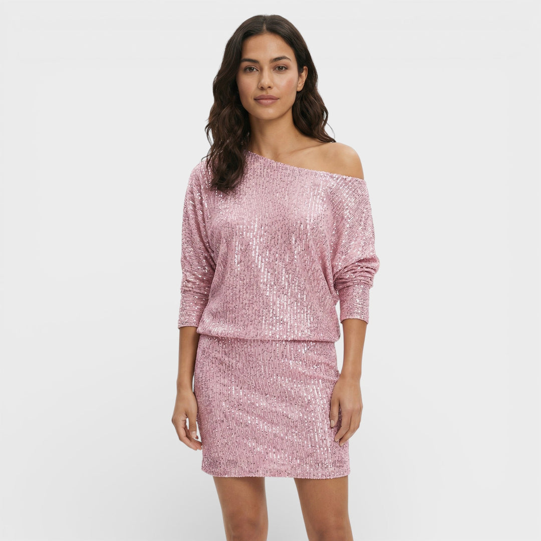 Robe Mini Paillettes Soirée