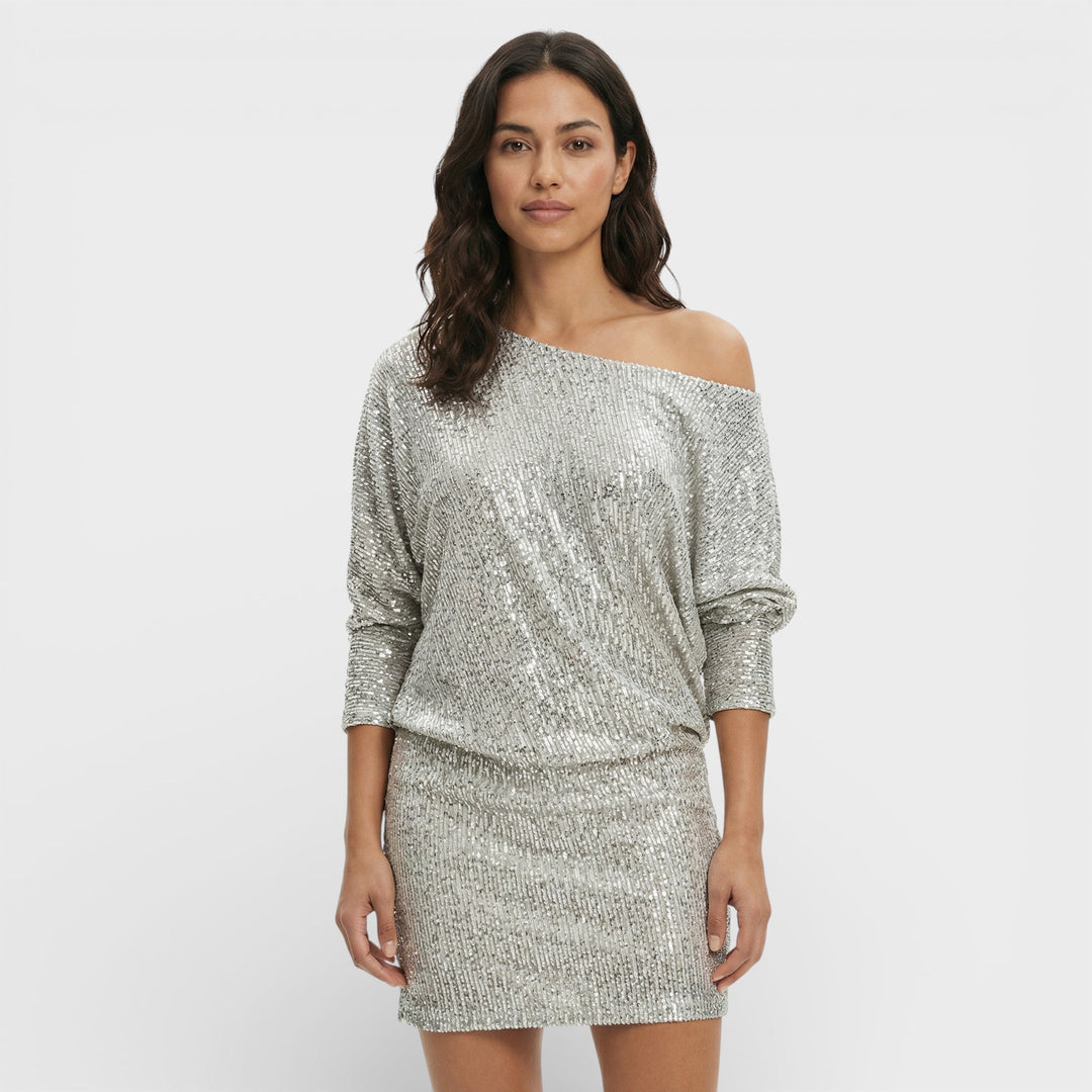 Robe Mini Paillettes Soirée
