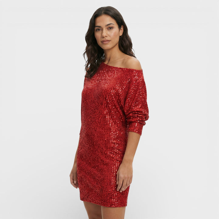 Robe Mini Paillettes Soirée