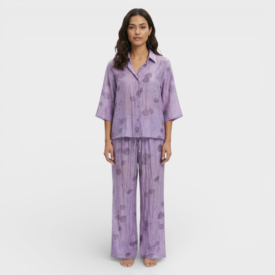 Ensemble Femme Jacquard Élégant