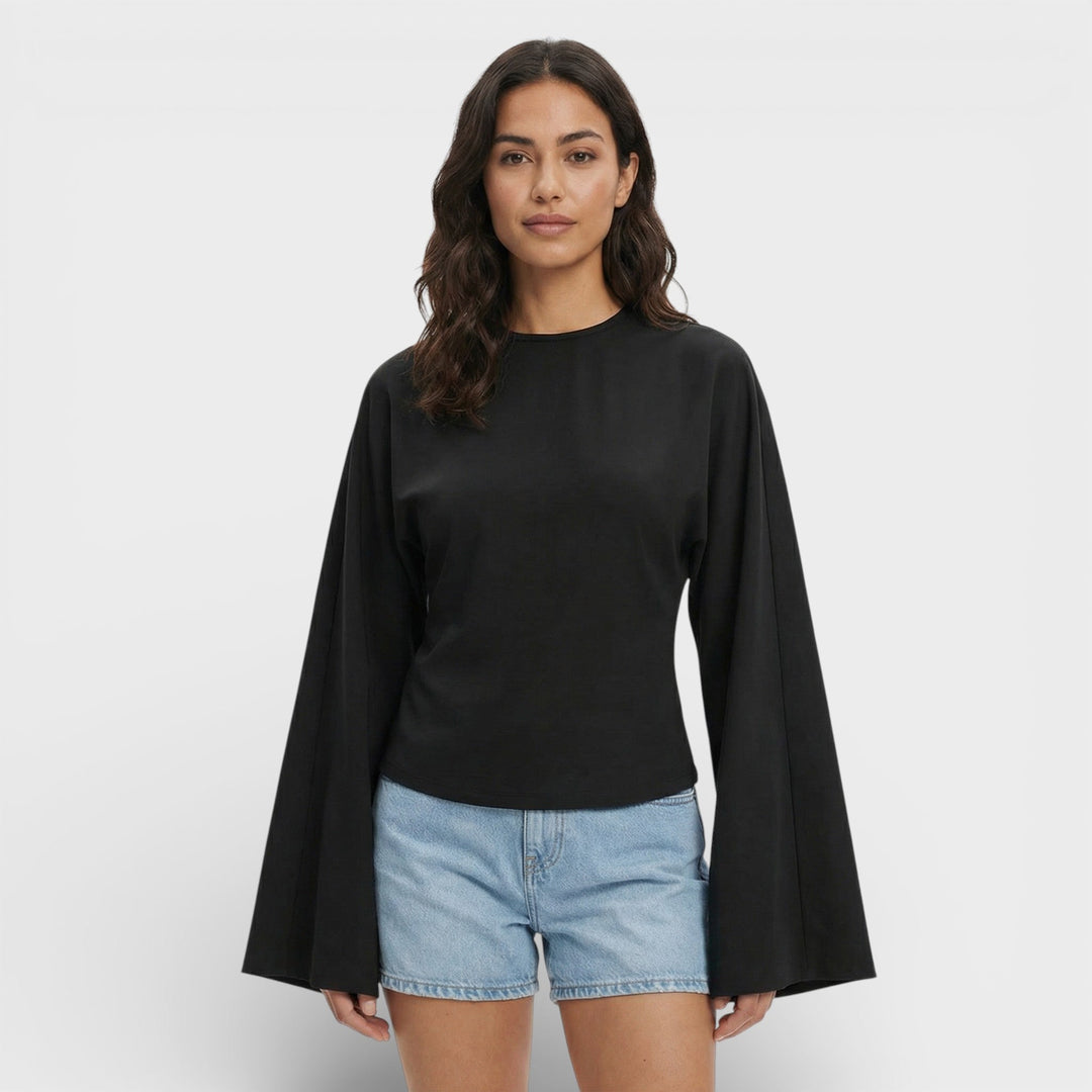 Top Ajusté Manche Longue Femme