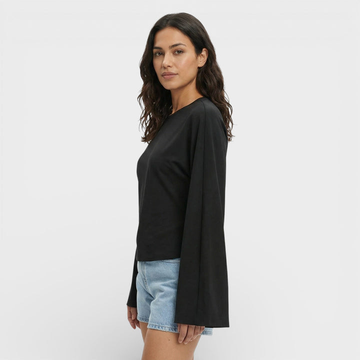 Top Ajusté Manche Longue Femme