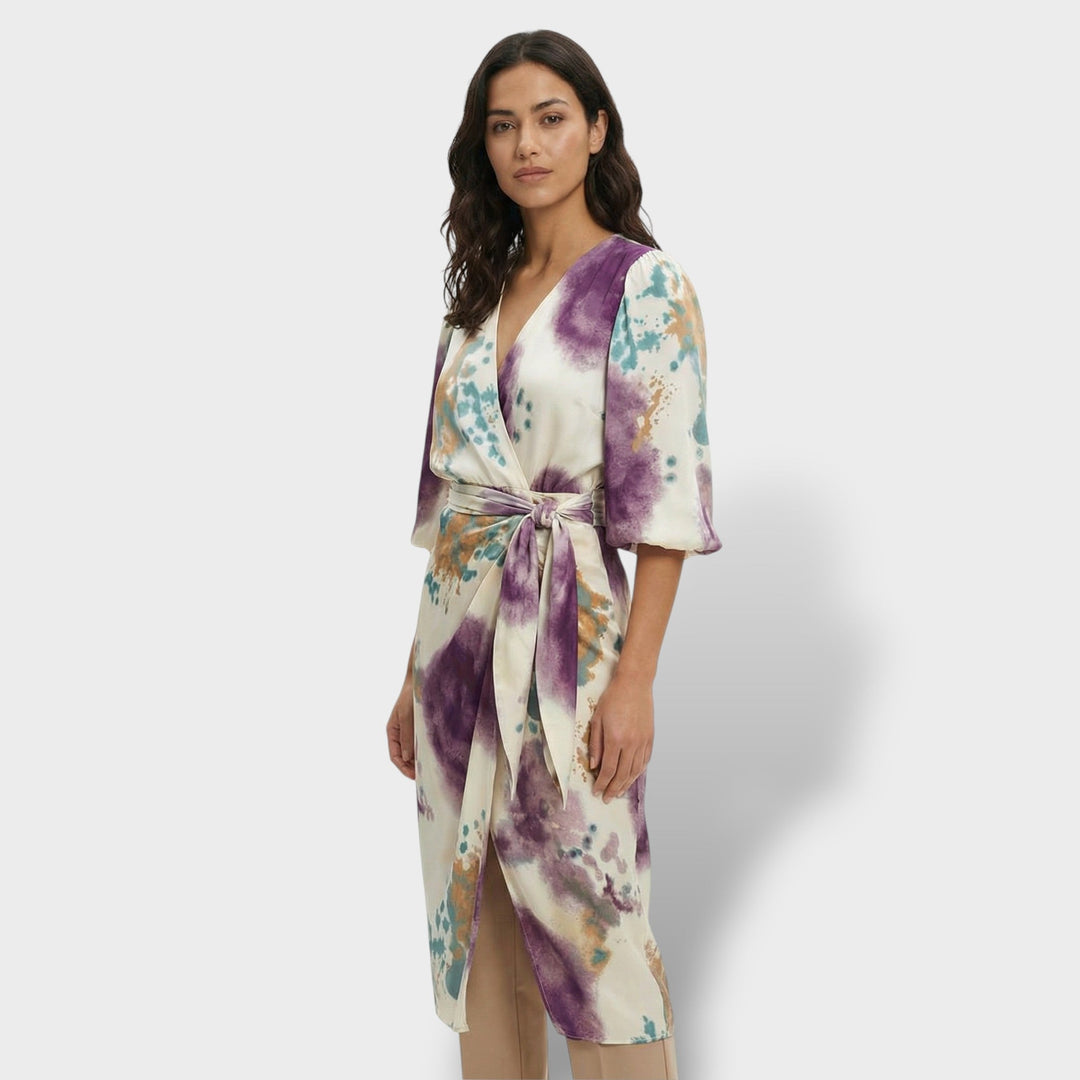 Robe Midi Deux Pièces Sophistiquée