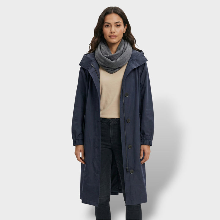 Trench Imperméable Beige Femme