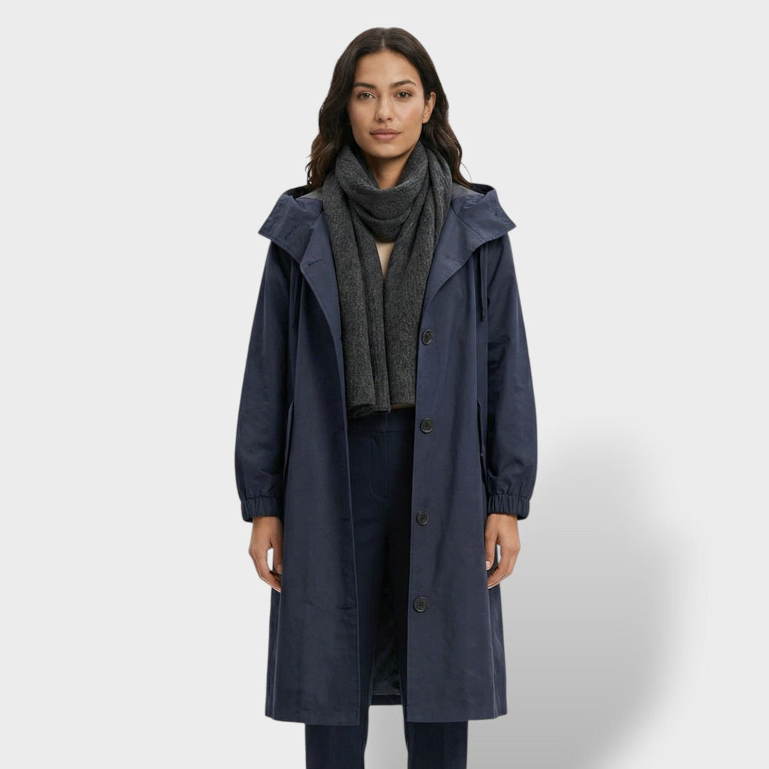 Trench Imperméable Beige Femme