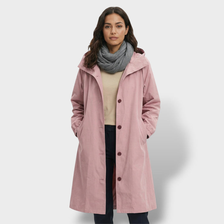 Trench Imperméable Beige Femme