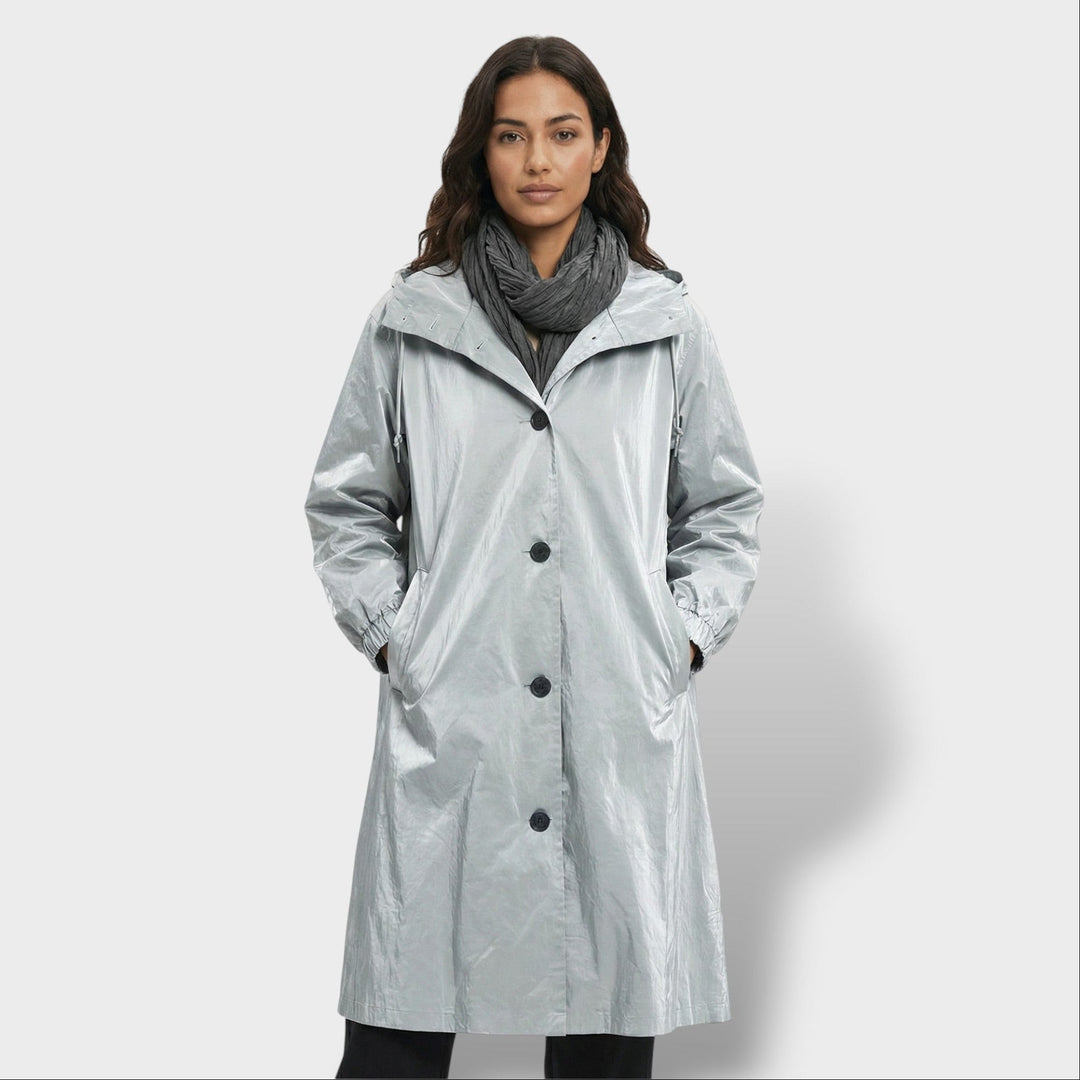 Trench Imperméable Beige Femme