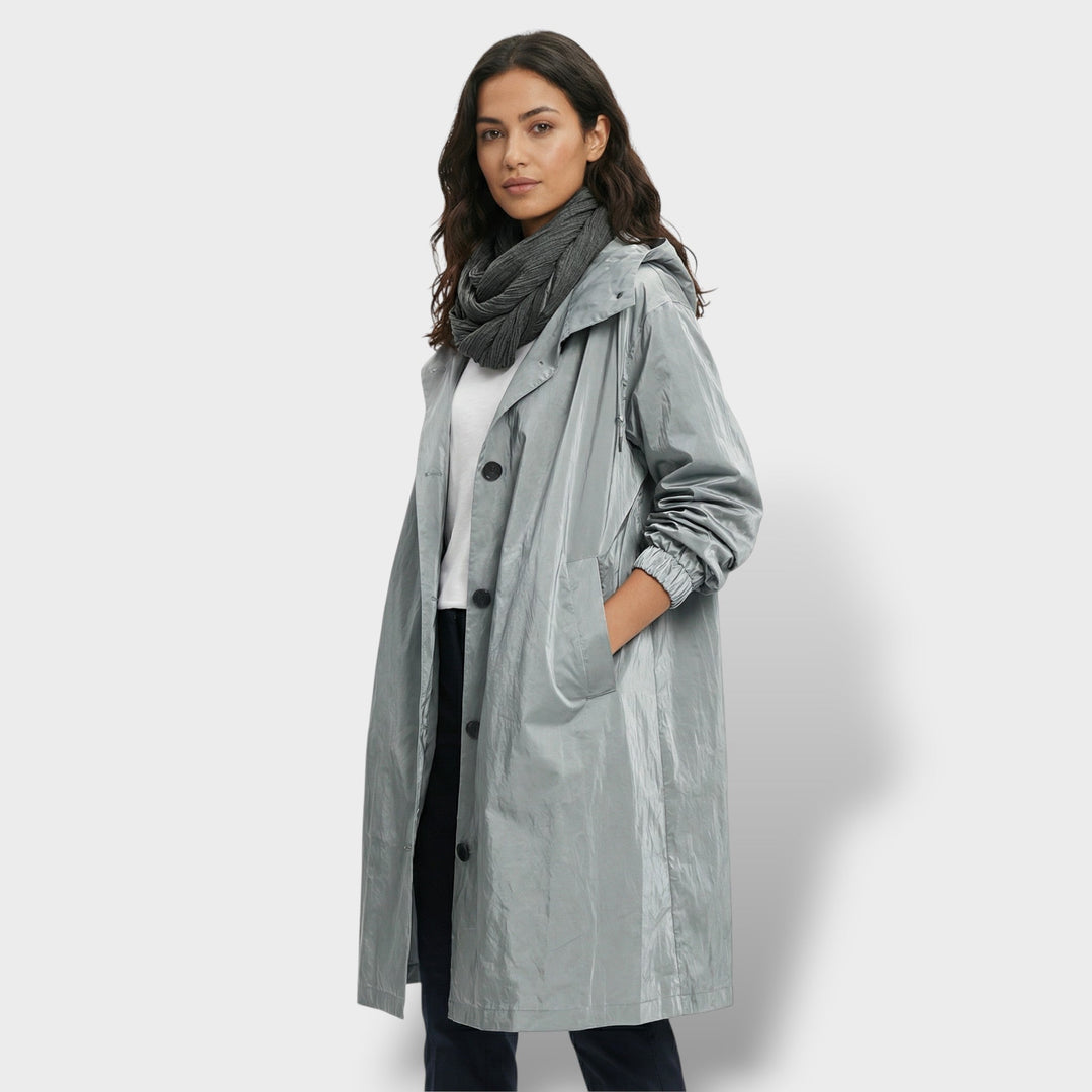Trench Imperméable Beige Femme